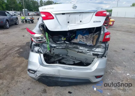 2019 Nissan Sentra Sv из США, поврежденный, VIN 3N1AB7AP4KY431780